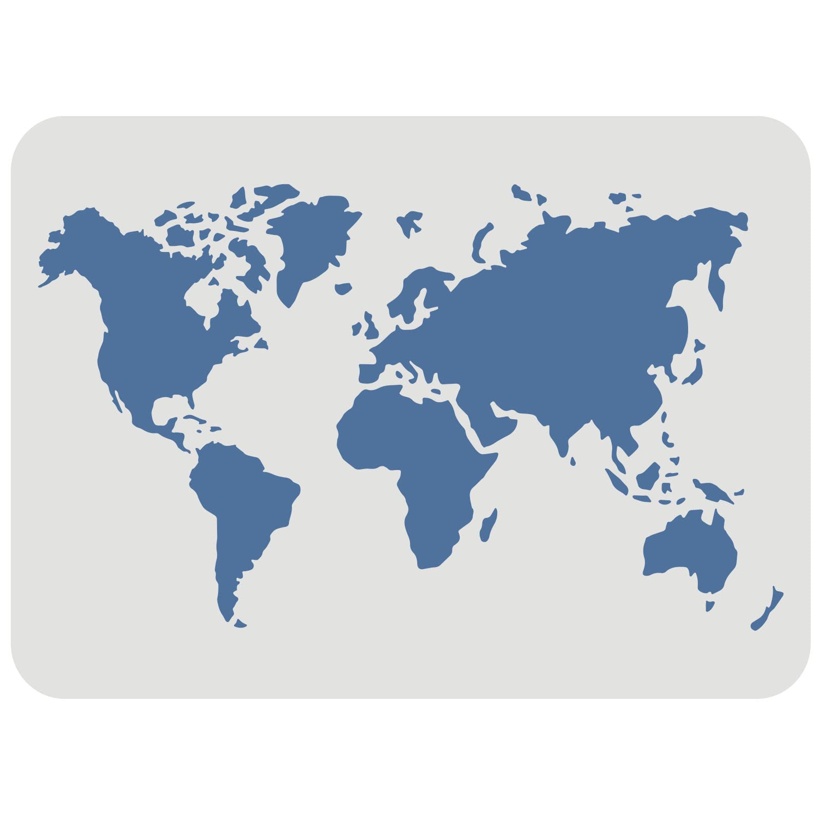 Amazon.co.jp: FINGERINSPIRE 世界地図ステンシルテンプレート 11.7x8